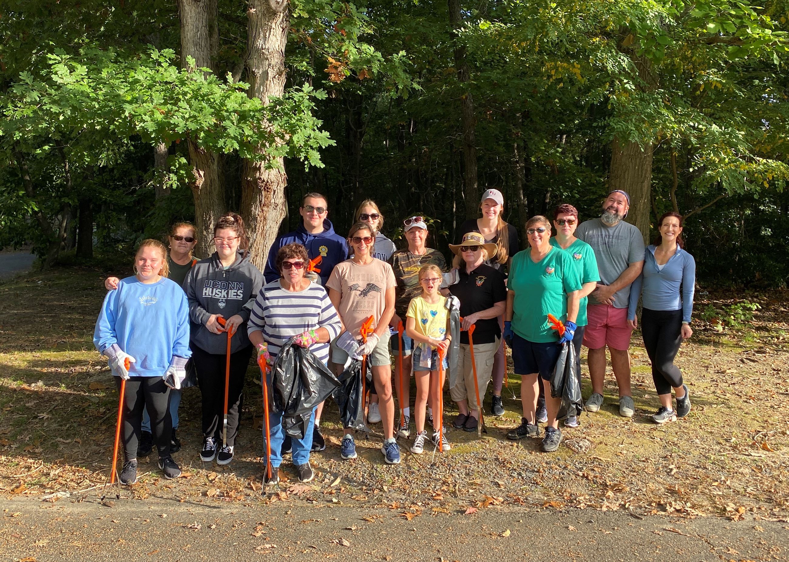Mini Grant Cleanup at Tindall Park 
