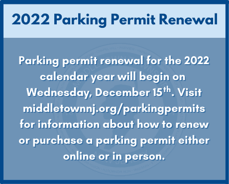 2022 Parking Permit Renewal