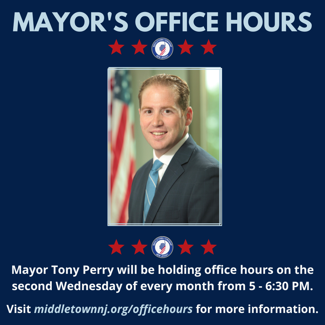 MAYORS OFFICE HOURS NEW