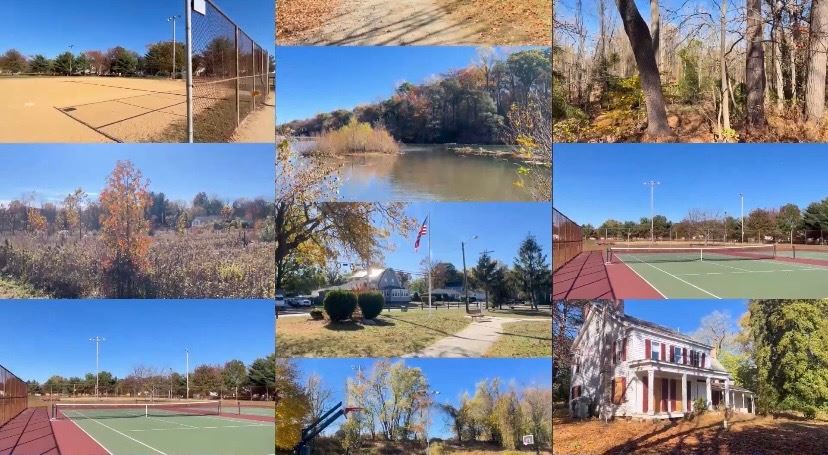 Collage of open space