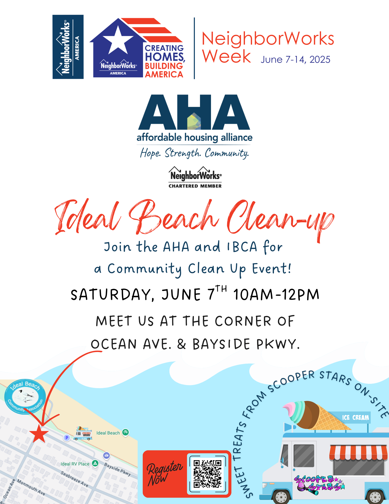 June 2025 Ideal Beach clean up Flyer