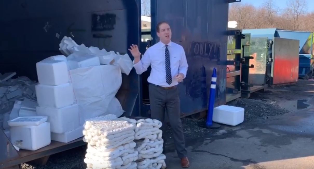 Capture Styrofoam Recycling Video Opens in new window