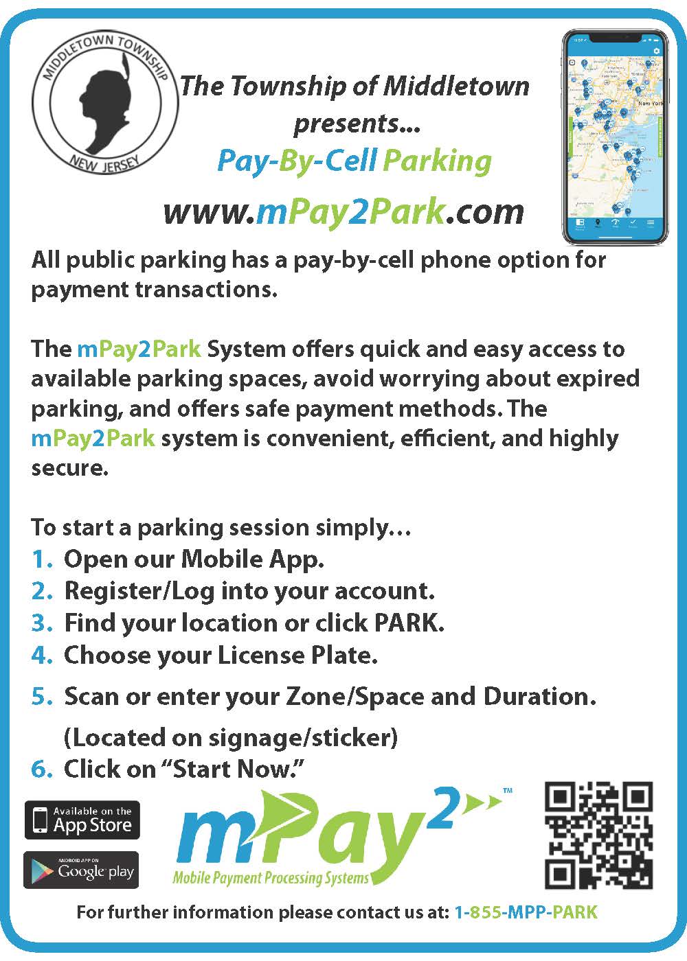 Parking Meters-Newspaper Article Middletown NJ